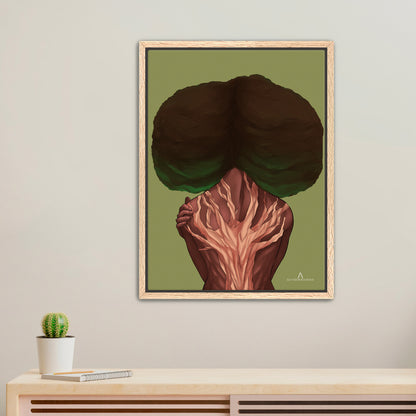 Tree of Life- Framed Canvas Print