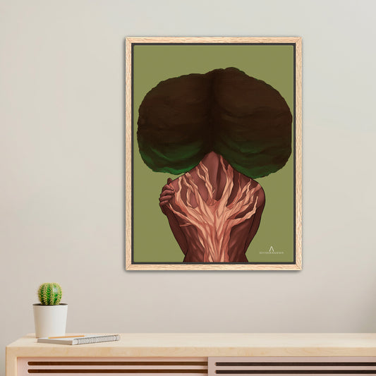 Tree of Life- Framed Canvas Print